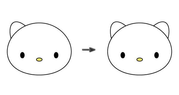 Học AI Online, Vẽ Chú Mèo Hello Kitty Cực Dễ Thương - Học Đồ Họa Online