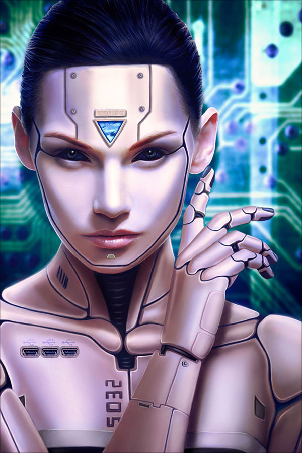 Người-Cyborg-Hình ảnh-Thao tác-trong-Adobe-Photoshop