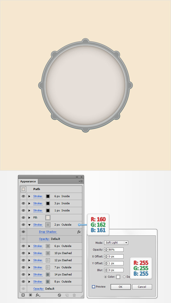 How to Create a Simple Drum Icon 14