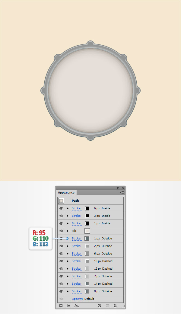 How to Create a Simple Drum Icon 15