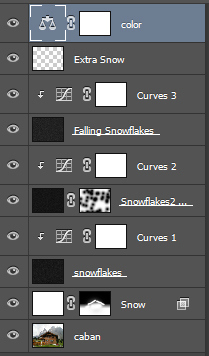 Tìm hiểu cách thêm tuyết vào ảnh trong Photoshop 25
