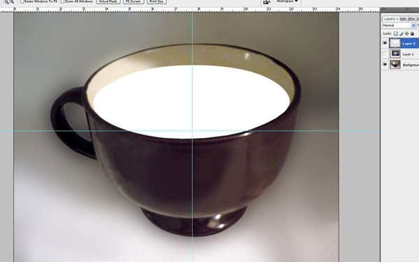Tạo một bông hoa súng trong một hiệu ứng cốc trong Photoshop 12