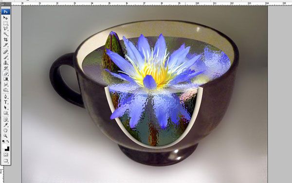 Tạo một hiệu ứng hoa súng trong một chiếc cốc trong Photoshop 32