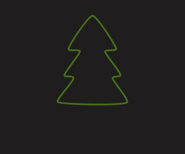 Cách tạo cây thông Noel trong Adobe Photoshop 14