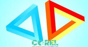 logo tam giác 3D